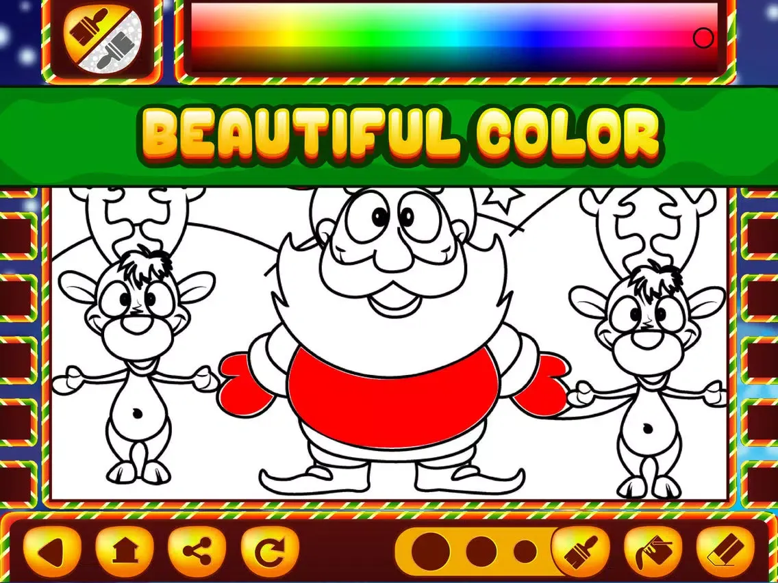 Christmas Colouring Fun iPad  سکرین شاٹس