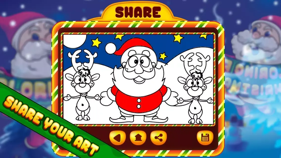 Christmas Colouring Fun سکرین شاٹس