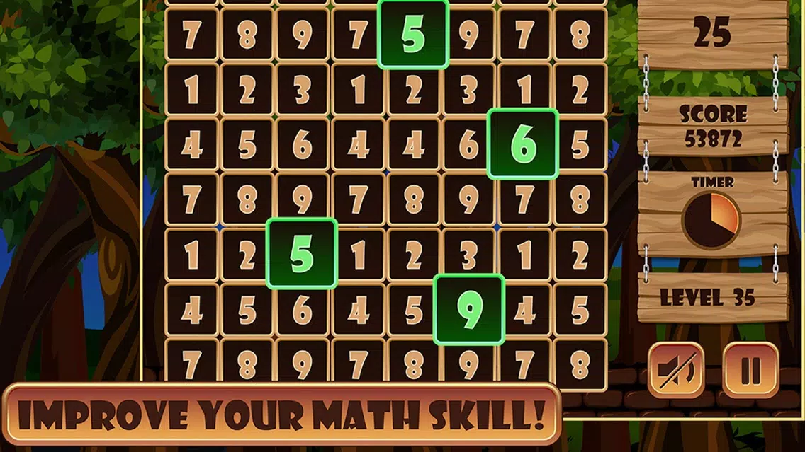 Zrzuty ekranu Frenzy Maths