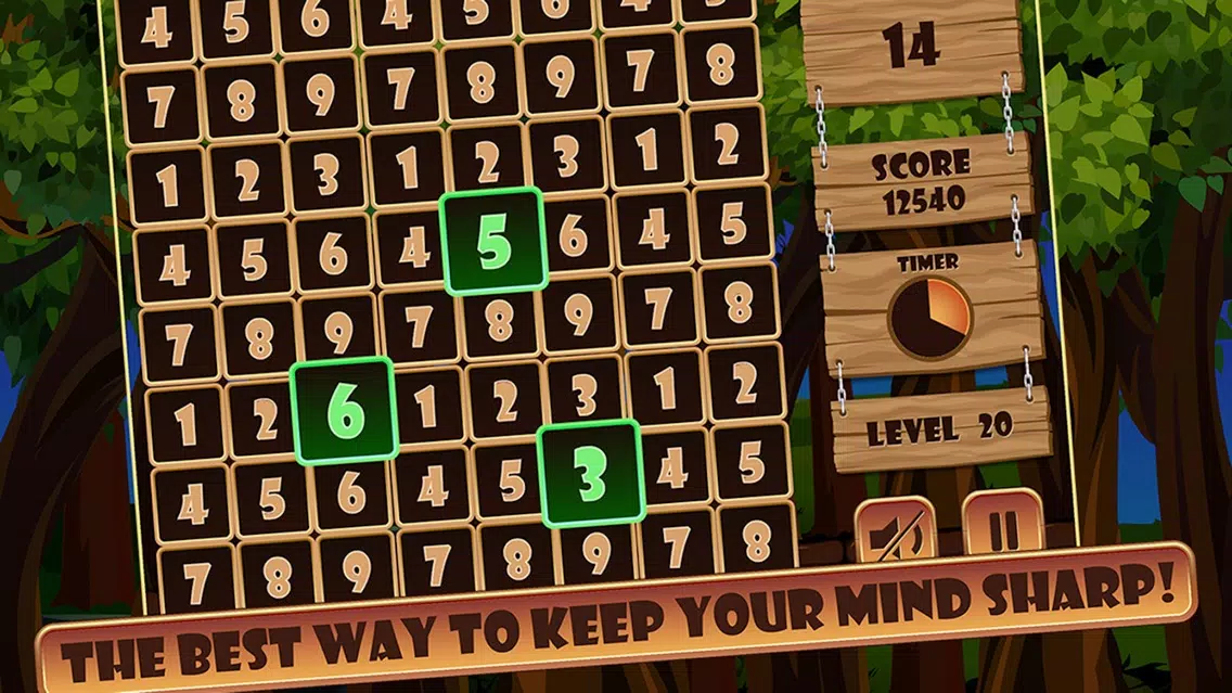 Zrzuty ekranu Frenzy Maths