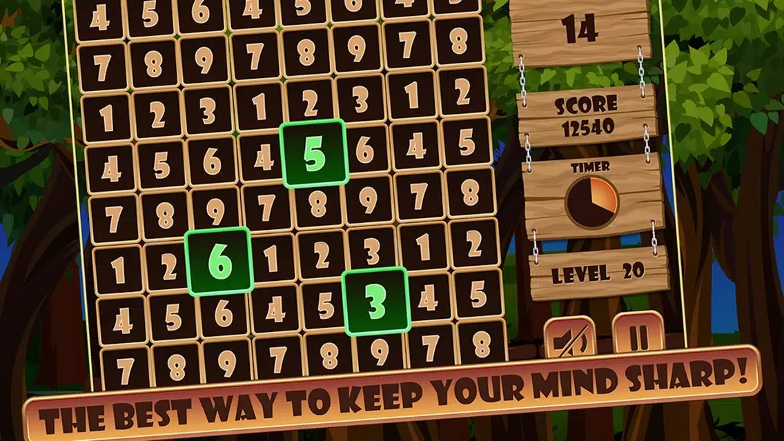 Tangkapan layar Frenzy Maths