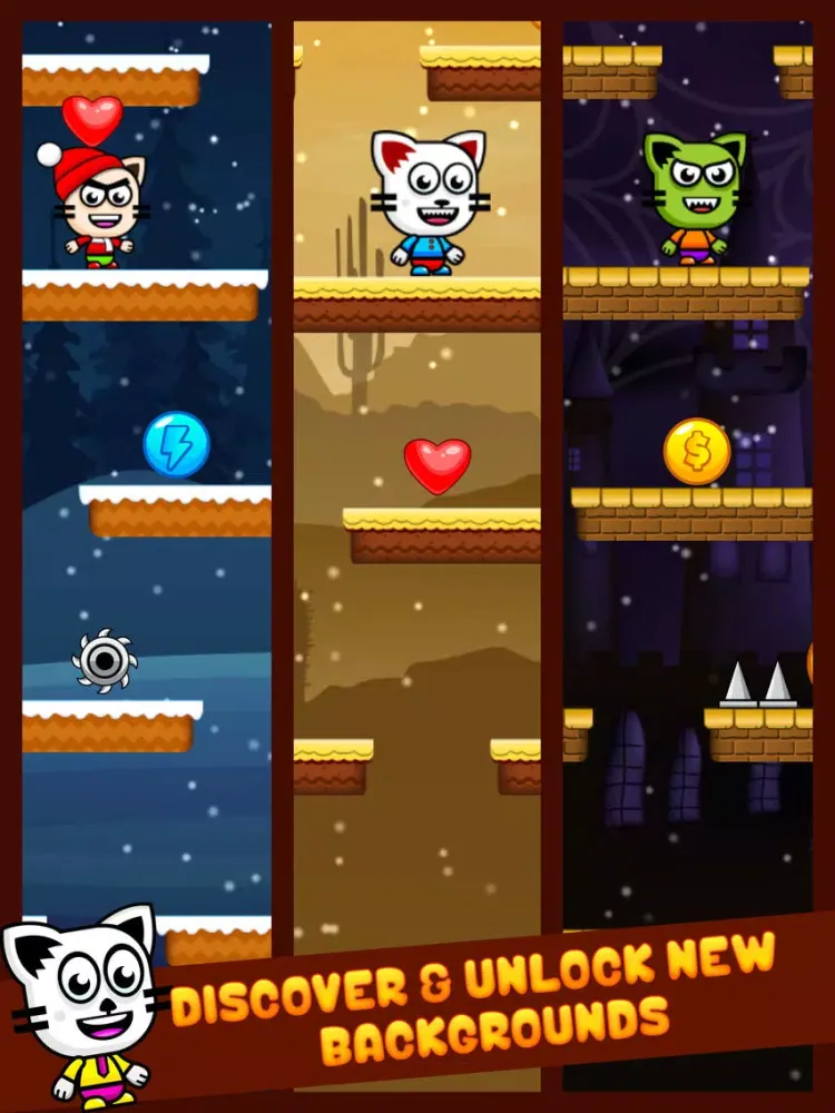 Capturas de pantalla de Jumper Kitty iPad 