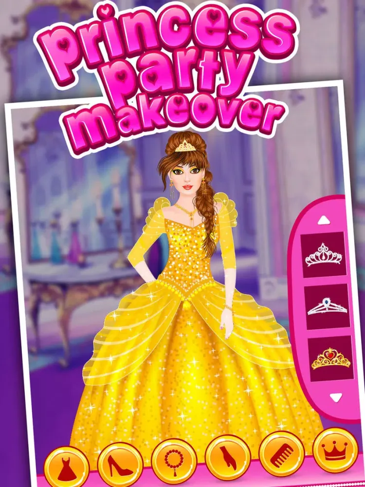 Capturas de pantalla de Princess Party Makeover - Ultimate Salon Game iPad 