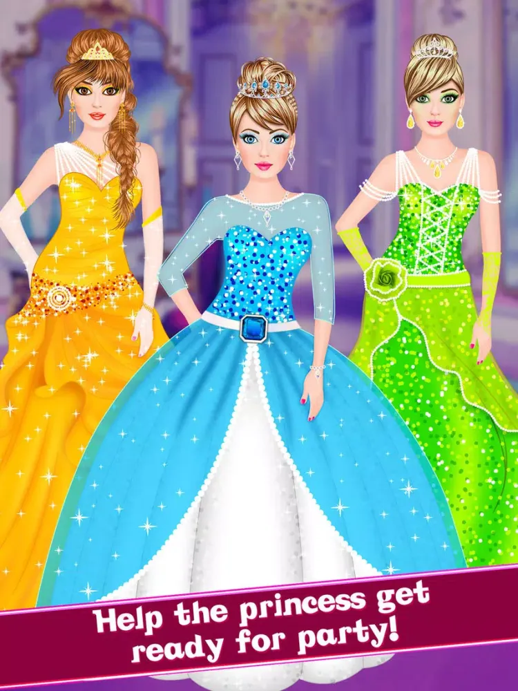 Capturas de pantalla de Princess Party Makeover - Ultimate Salon Game iPad 