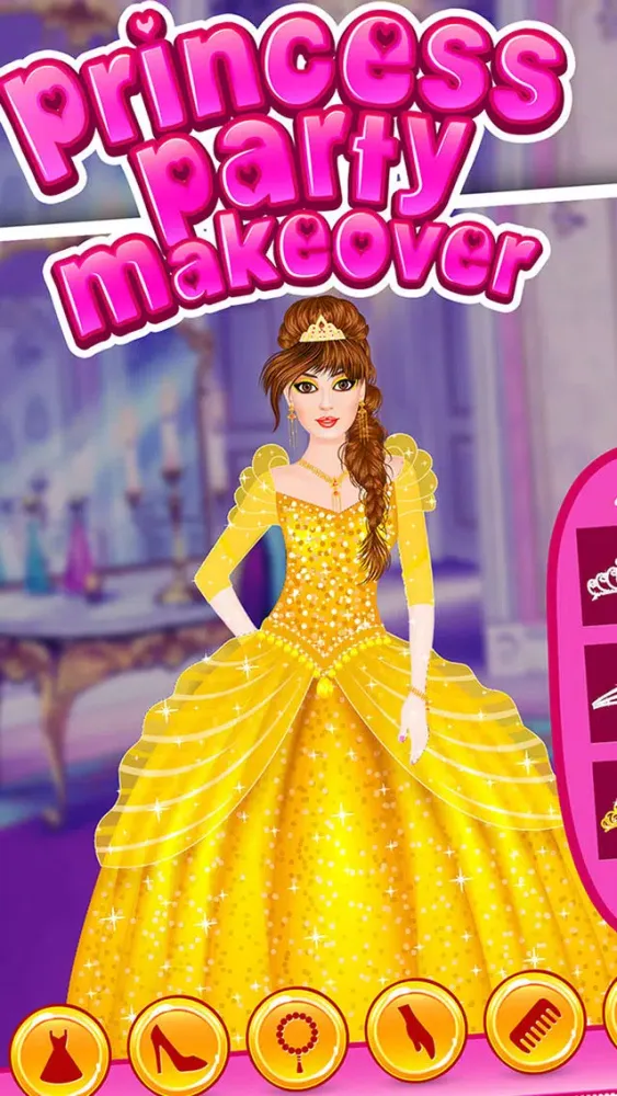 Capturas de pantalla de Princess Party Makeover - Ultimate Salon Game