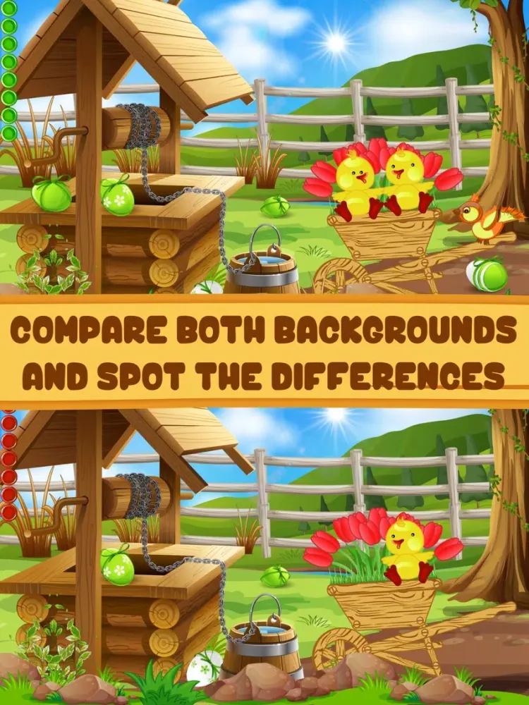 Captures d'écran de Spot it! Lovely Easter iPad 