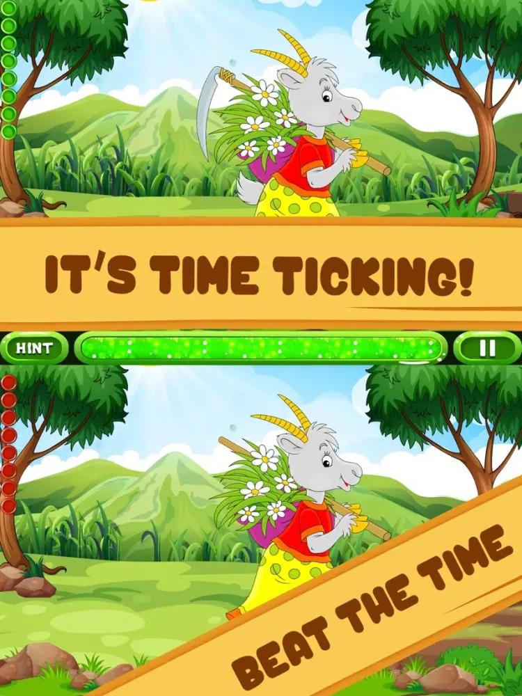 Captures d'écran de Spot it! Lovely Easter iPad 