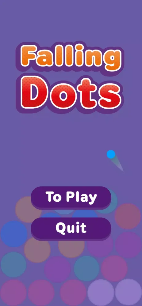 Captures d'écran de Falling Dots