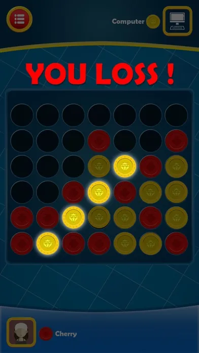 4 in a Row Online Multiplayer Screenshots