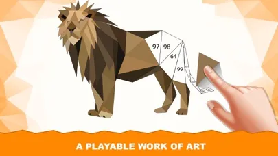 Animal Polygon Art LoPoly Work Screenshots