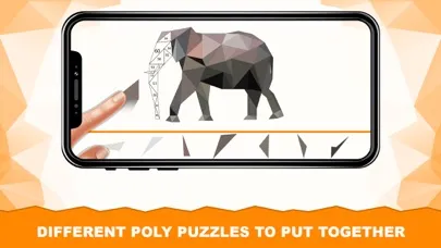 Animal Polygon Art LoPoly Work Screenshots