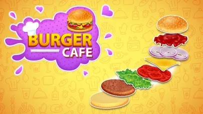 Capturas de tela do Burger Cafe - Cooking King Master