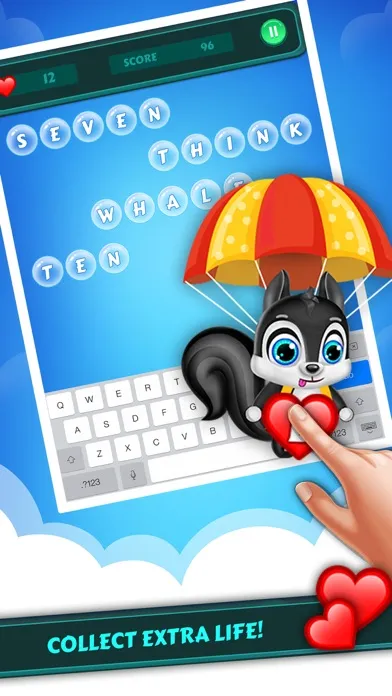 Capturas de pantalla de Chipmunk Word - Typing Master