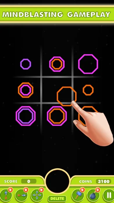 Capturas de pantalla de Crazy Contour : Tic Tac Toe