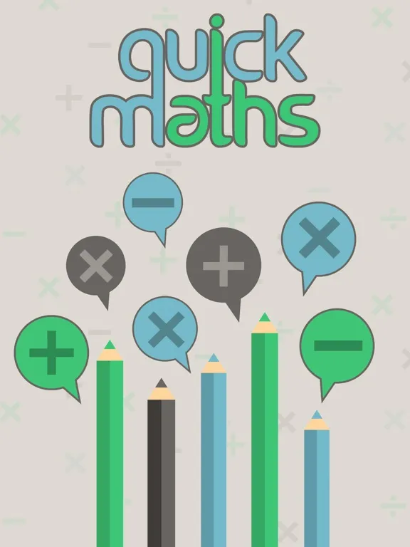 Quick Maths Arithmetic Workout iPad  स्क्रीनशॉट