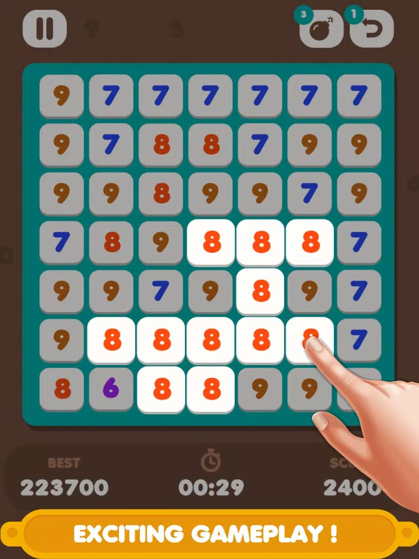 Tangkapan layar Reach to Zero - Tricky Puzzle iPad 