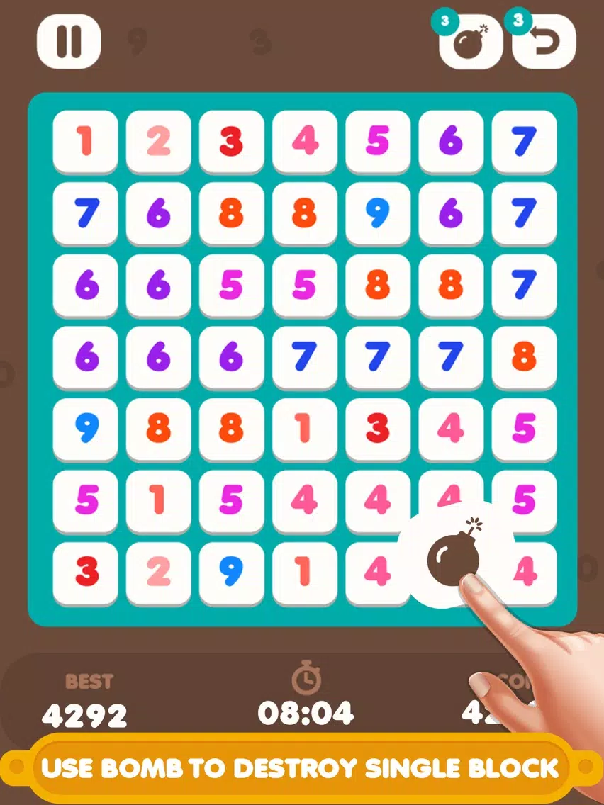 Tangkapan layar Reach to Zero - Tricky Puzzle iPad 