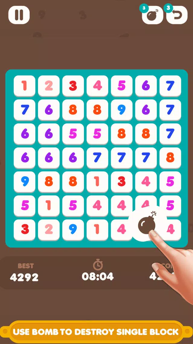 Tangkapan layar Reach to Zero - Tricky Puzzle