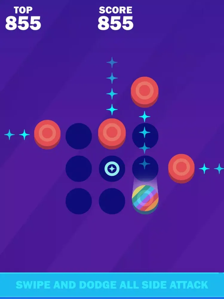 Swipe Dodge - Quick Move iPad  Screenshots