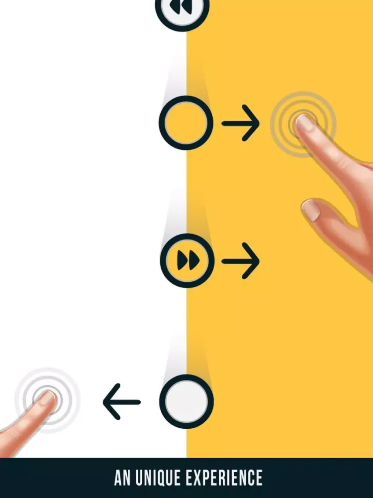 Ảnh chụp màn hình của Tap Tap dash-Twoness madness iPad 