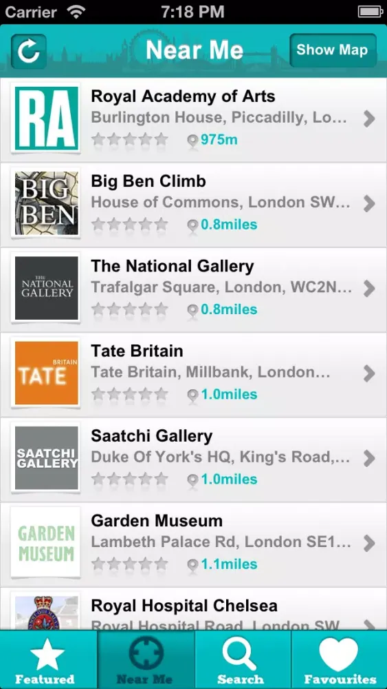 Free London Days Out to Museums, Art Galleries & Attractions应用截图
