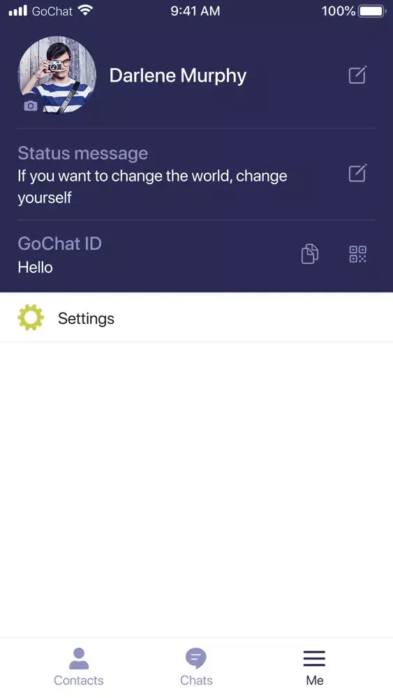 GoChat應用截圖