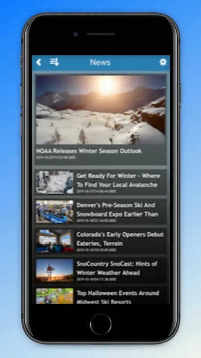 SnoCountry Ski & Snow Report應用截圖
