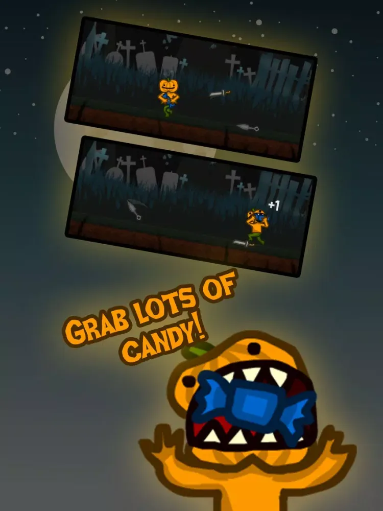 Capturas de tela do Pumpkinman - Spooky Survival iPad 