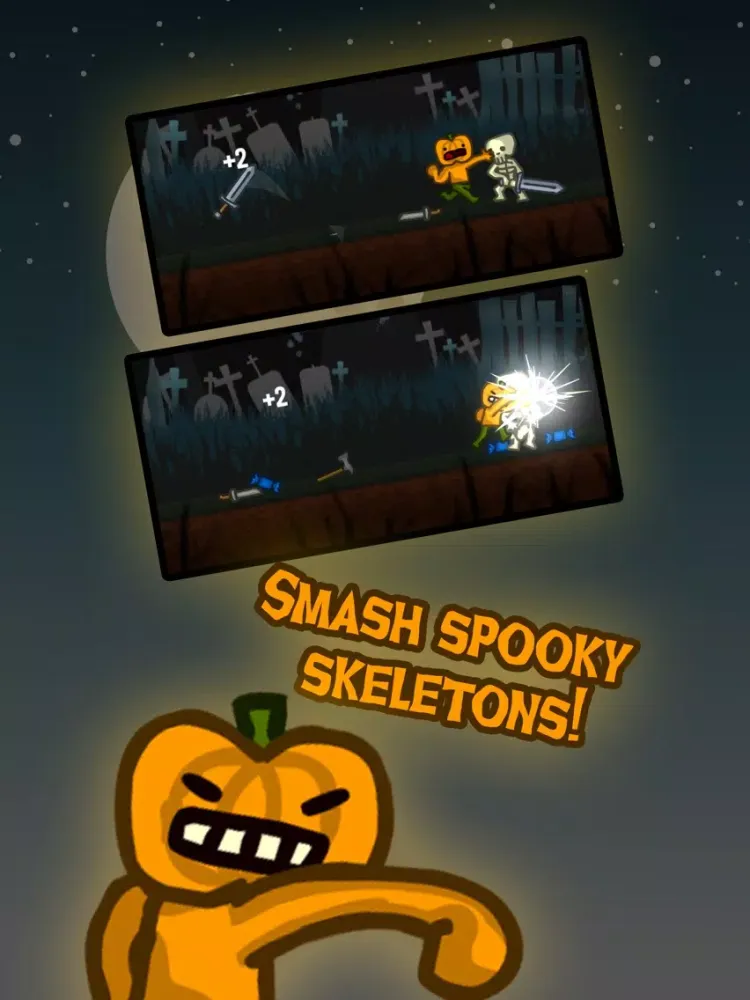 Capturas de tela do Pumpkinman - Spooky Survival iPad 