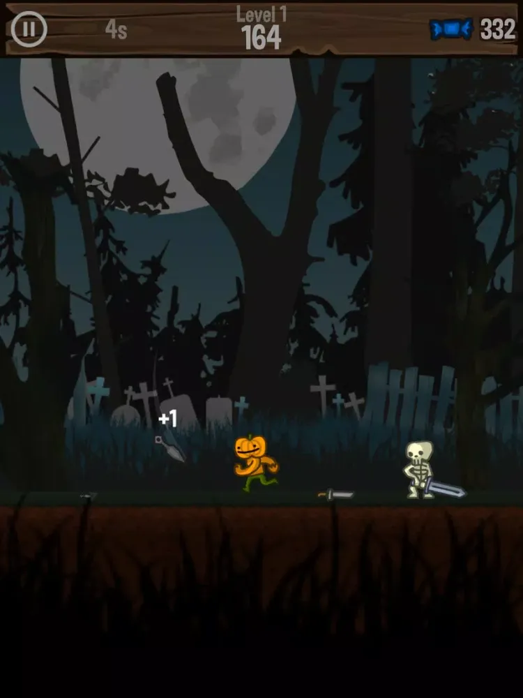 Capturas de tela do Pumpkinman - Spooky Survival iPad 