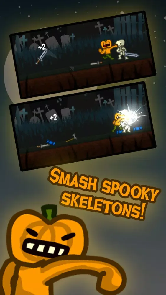 Capturas de tela do Pumpkinman - Spooky Survival