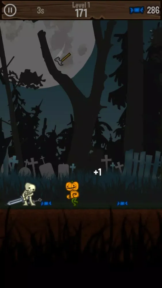 Capturas de tela do Pumpkinman - Spooky Survival