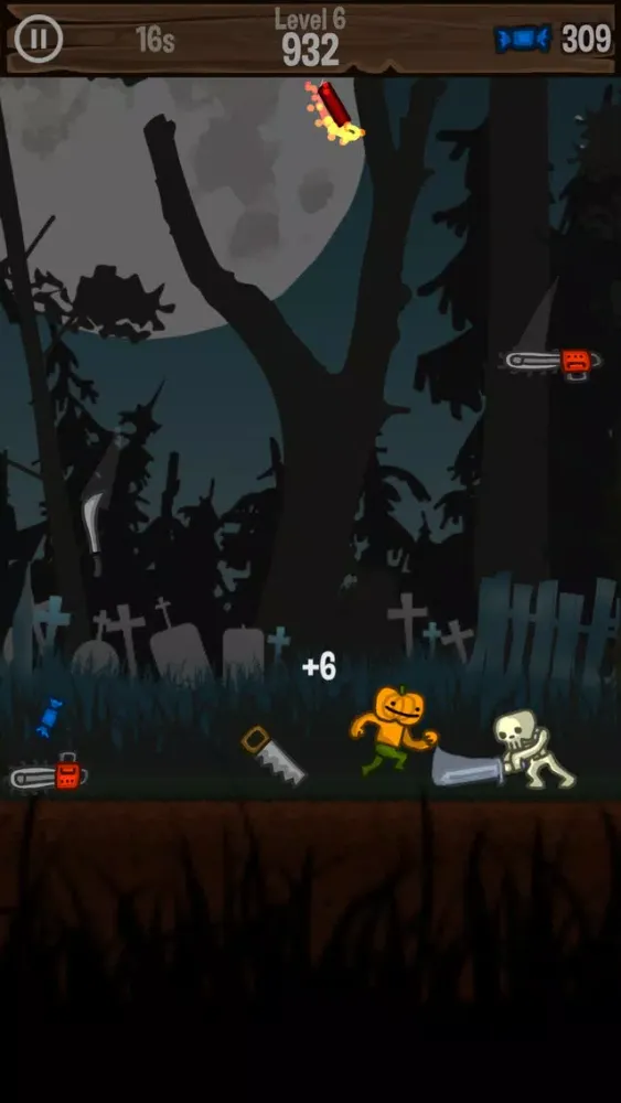 Capturas de tela do Pumpkinman - Spooky Survival