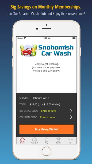 Snohomish Car Wash Ekran Görüntüleri