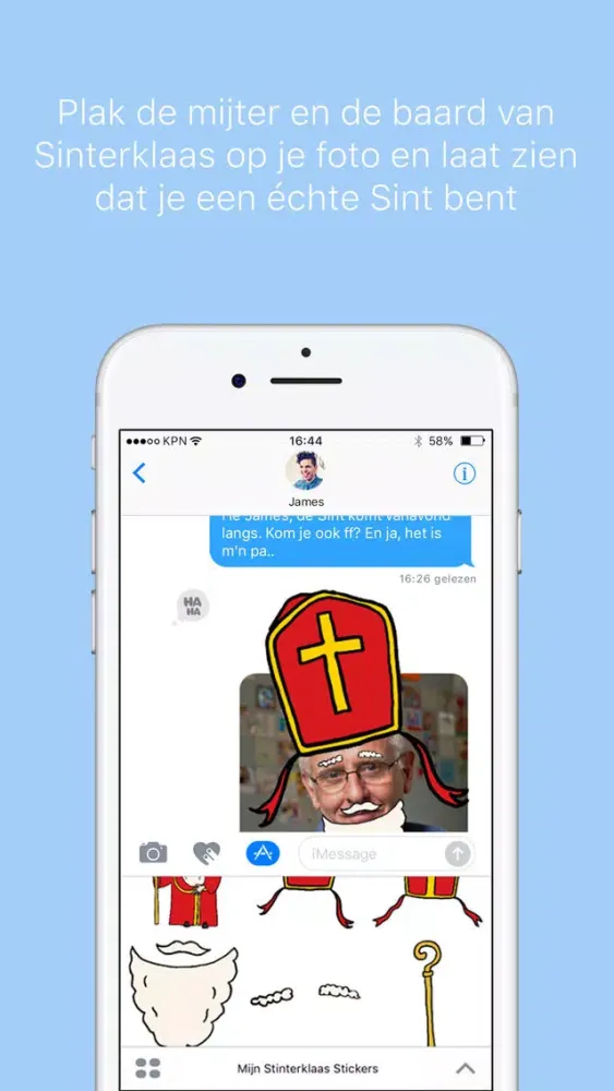 Mijn Sinterklaas Stickers Screenshots