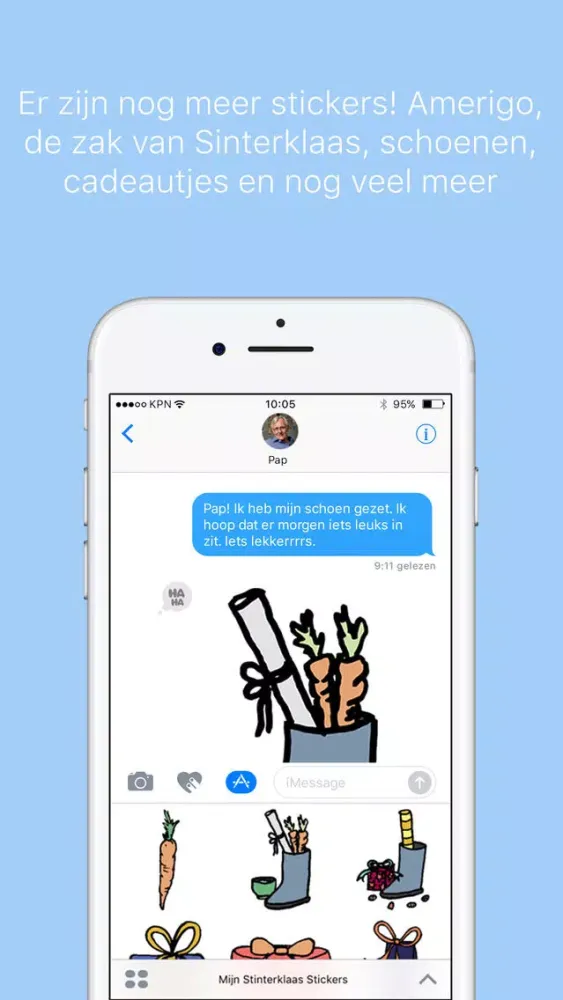Mijn Sinterklaas Stickers Screenshots