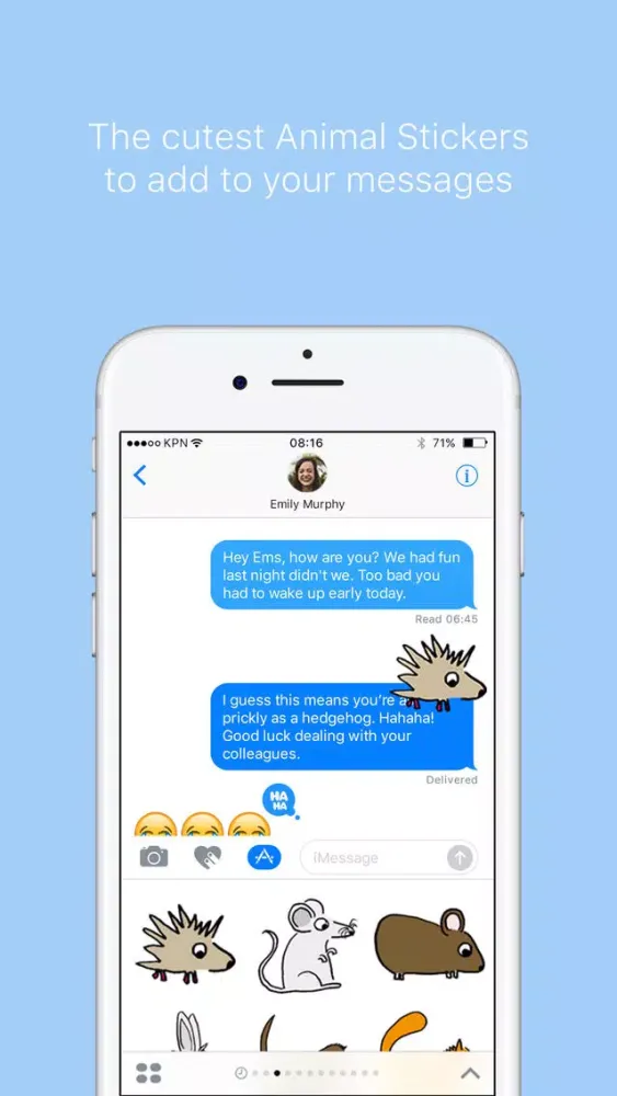 Ảnh chụp màn hình của My Animal Stickers