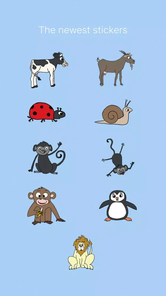 Ảnh chụp màn hình của My Animal Stickers
