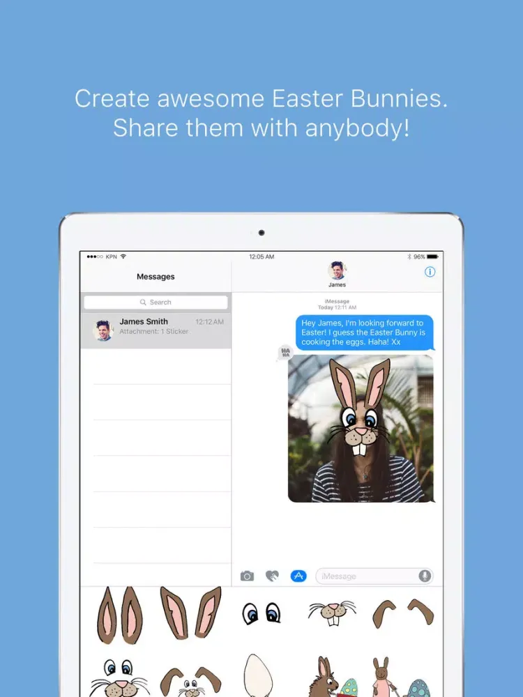 My Easter Stickers iPad  Ekran Görüntüleri