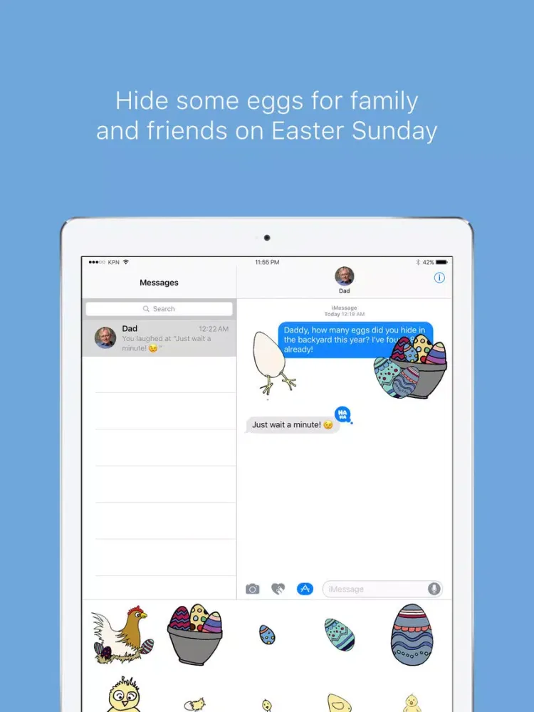 My Easter Stickers iPad  Ekran Görüntüleri