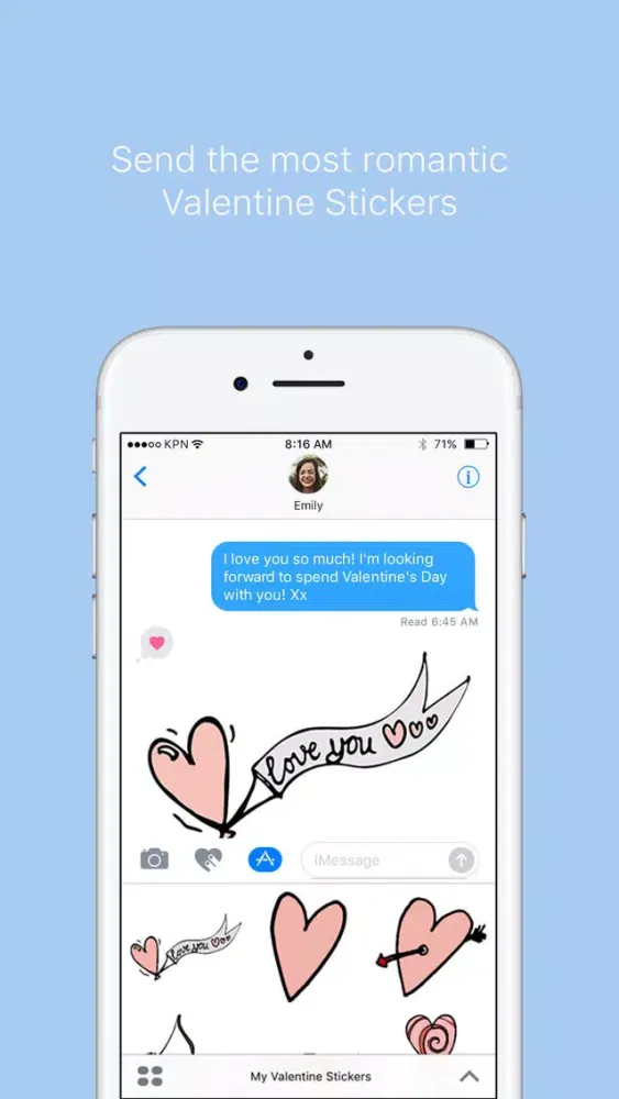 My Valentine Stickers Screenshots