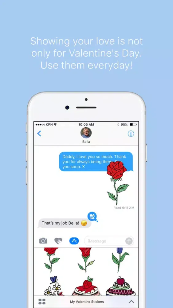 My Valentine Stickers Screenshots