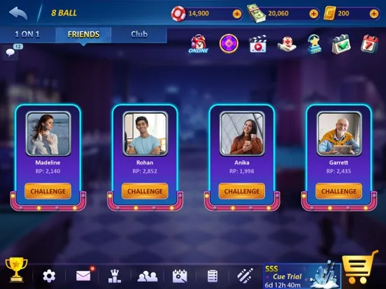 Sir Snooker: 8 Ball & 9 Ball iPad  স্ক্রিনশট