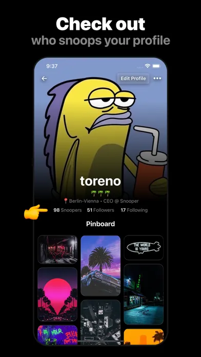 Capturas de pantalla de Snooper
