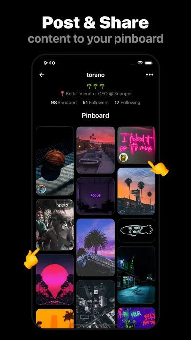 Capturas de pantalla de Snooper