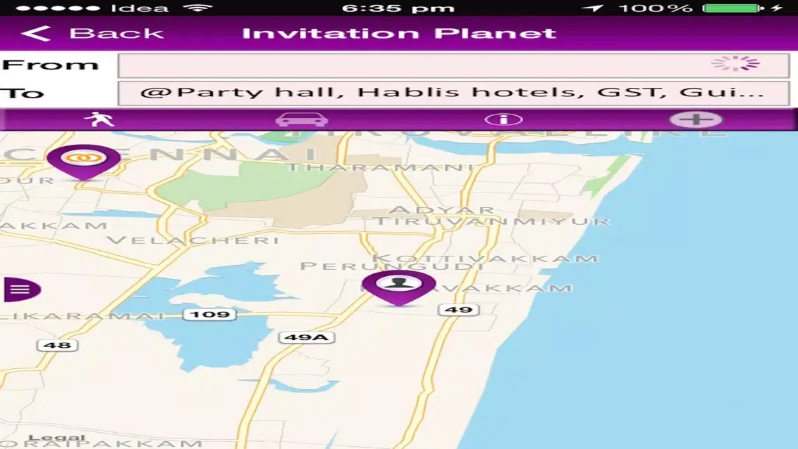 Invitation Planet سکرین شاٹس