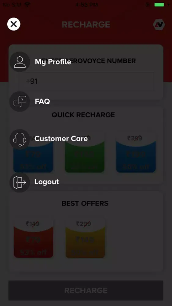 AEROVOYCE RECHARGE سکرین شاٹس