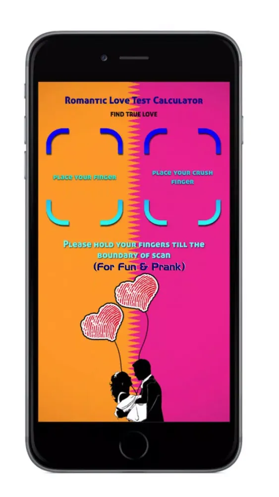 Captures d'écran de Romantic Love Test Calculator - Prank