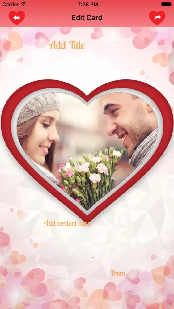 Capturas de tela do Valentines Wishes