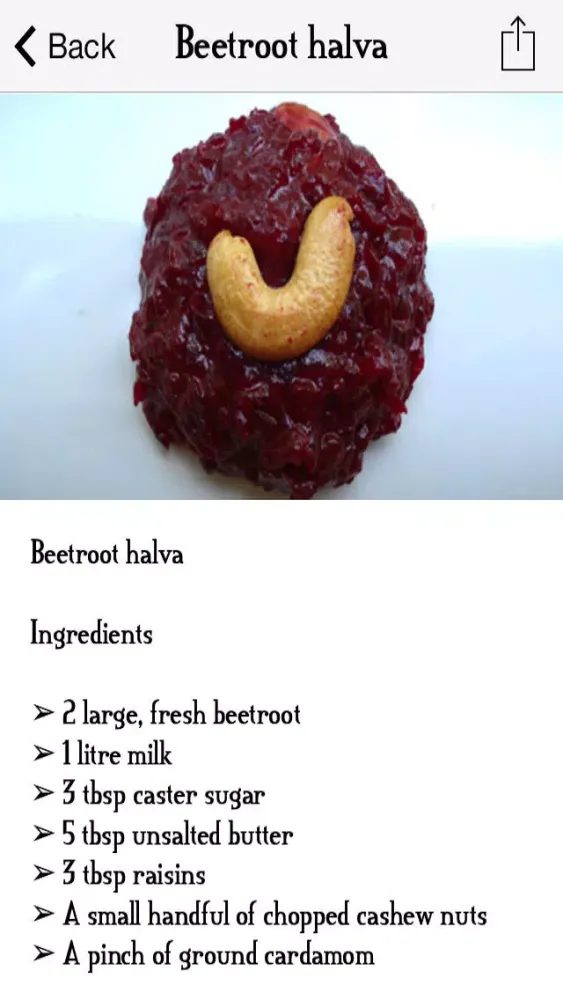 Captures d'écran de Veggies And Recipes